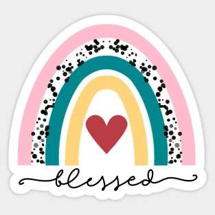 BLESSED Sticker